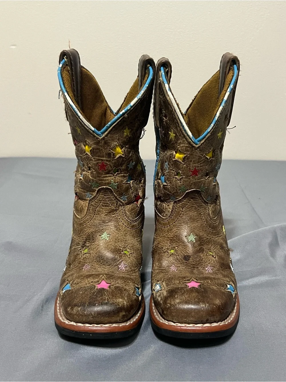 Dan Post Children’s Size 9d Star Leather Boots